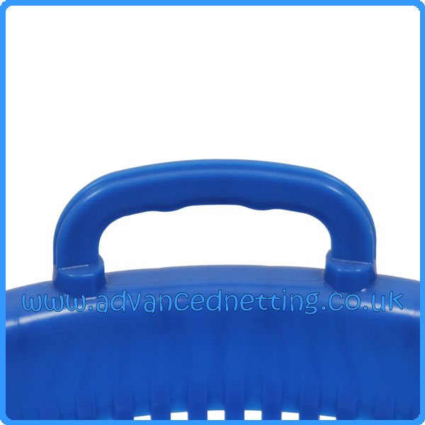 Blue Plastic 44ltr Fish Basket with Moulded Handles